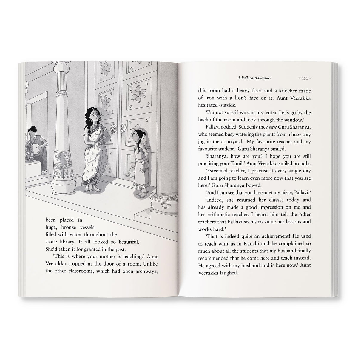 A Pallava Adventure (Girls of India Series): Historical Fiction Set in 7th Century Pallava Kingdom | Themes of Courage, Friendship, Family and Tamil Script | Ages 10+
