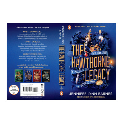 The Hawthorne Legacy: International YA Mystery Bestseller | Twisty Thriller of Family Secrets, Romance & Dangerous Puzzles in the Inheritance Games Series