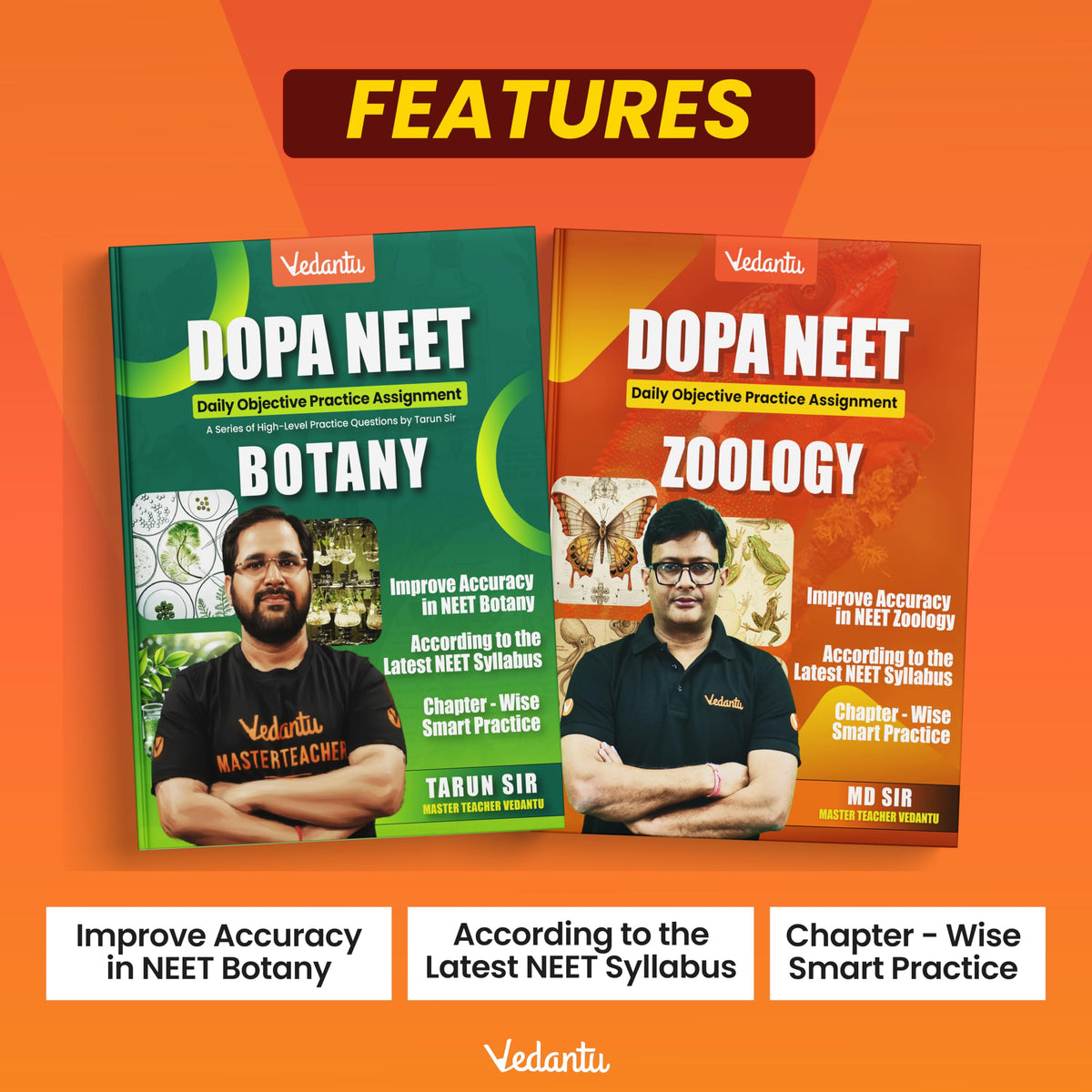 Vedantu DOPA NEET Biology 2027 | Botany & Zoology Combo Set of 2 | Daily Objective Practice Assignment | Chapter-Wise MCQs, Diagram-Based Questions, Latest NEET Syllabus & Answer Keys