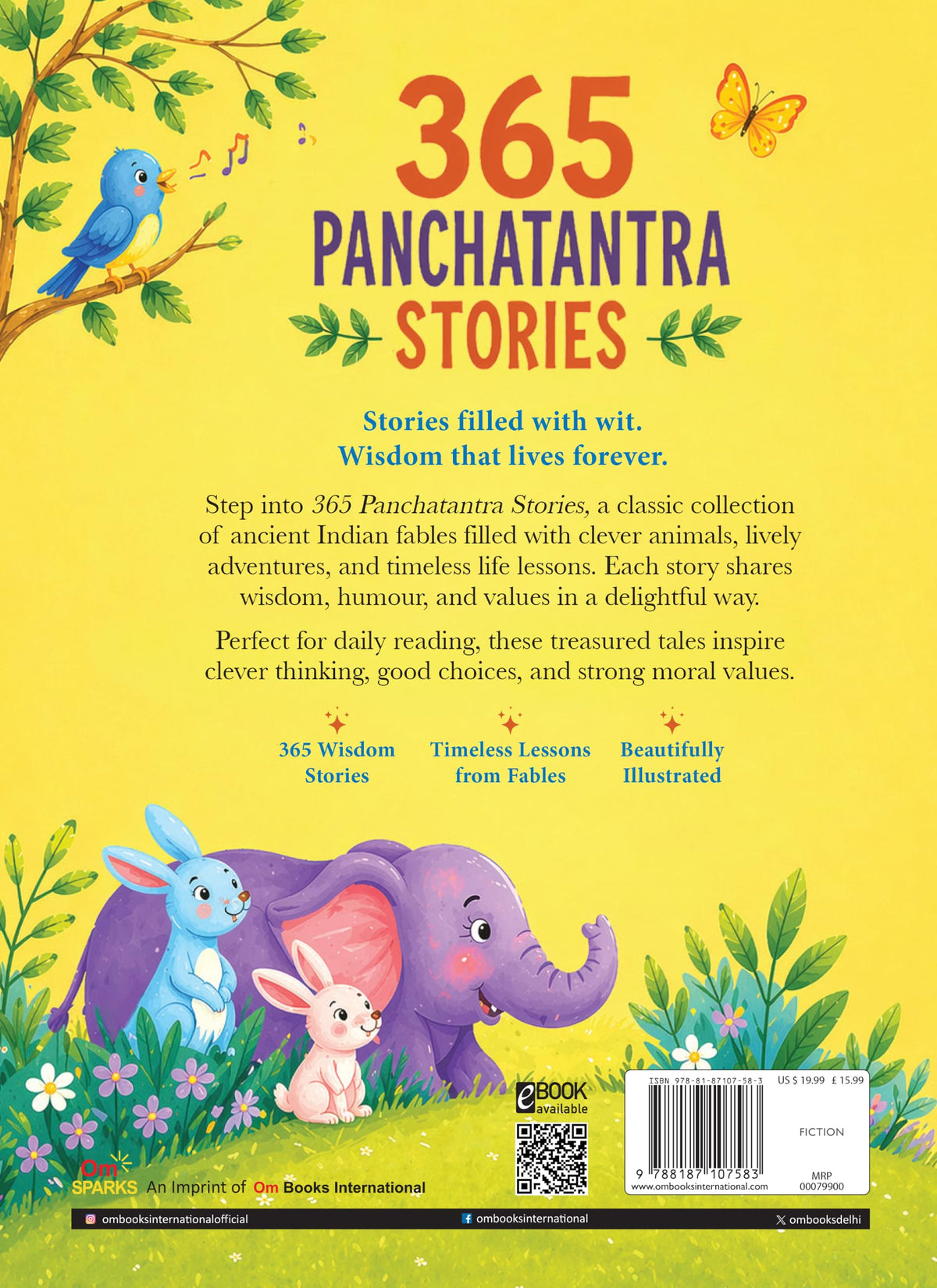 Story book for kids: 365 Panchatantra Stories
