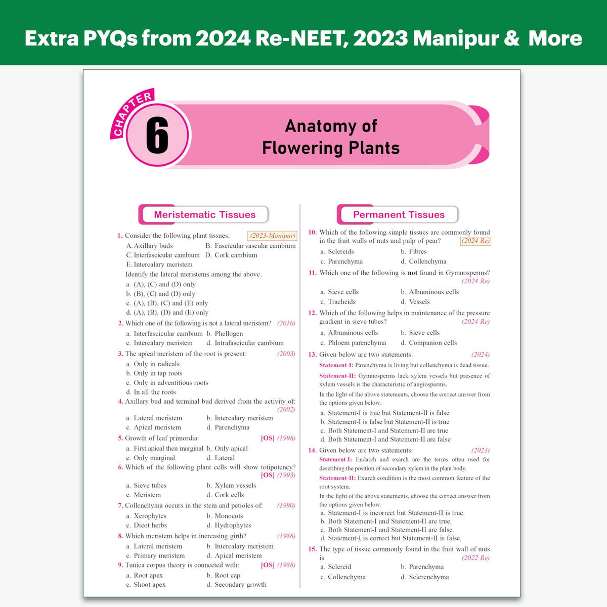 PW NEET PYQ 39 Years Biology For 2027 Exam | PYQ Deja Vu | Additional PYQs from Re-NEET and Other States | Chapterwise and Topicwise Solutions (2026-1988) with Highlighted Must Revise Questions