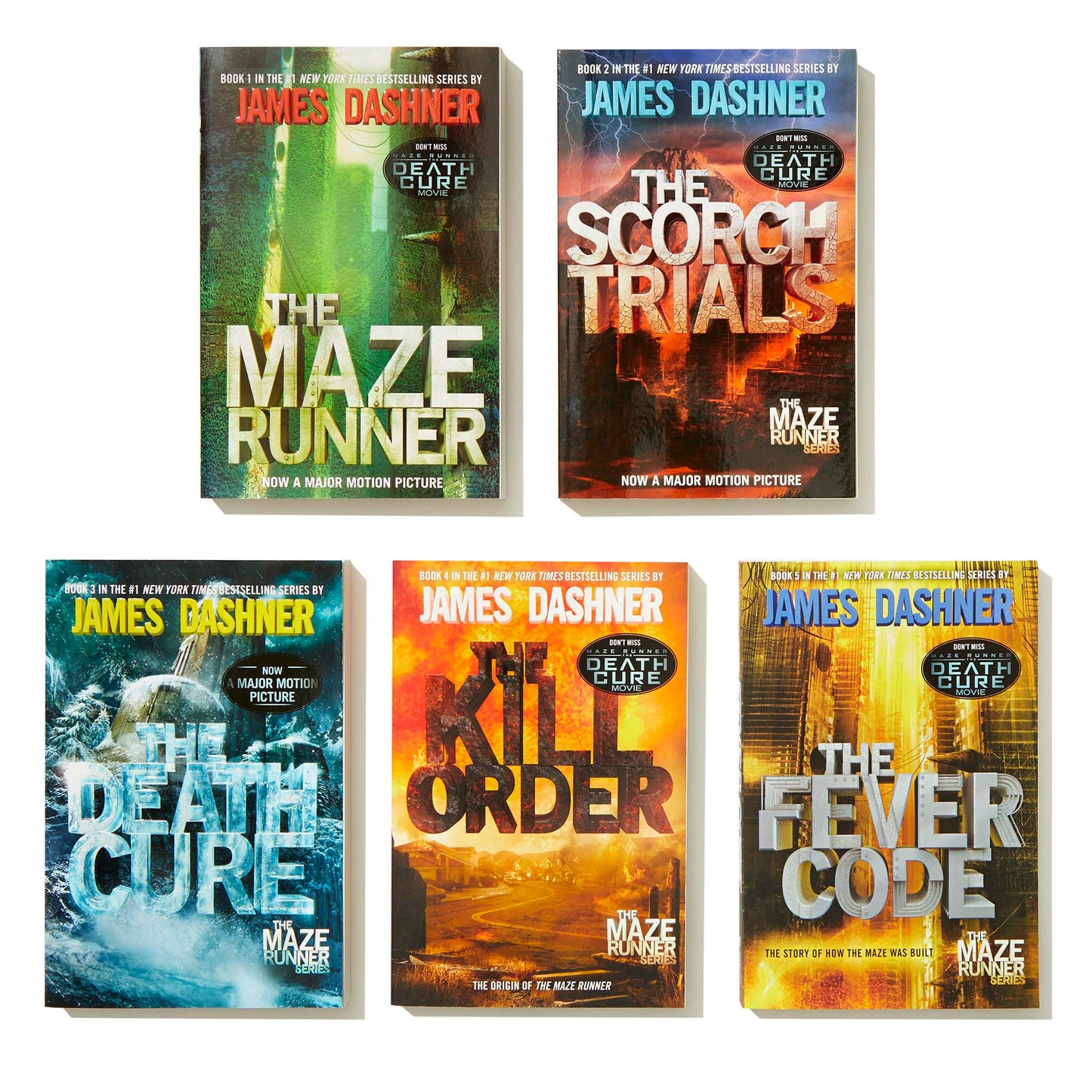 The Maze Runner Series Complete Collection Boxed Set (5-Book)