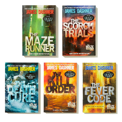 The Maze Runner Series Complete Collection Boxed Set (5-Book)