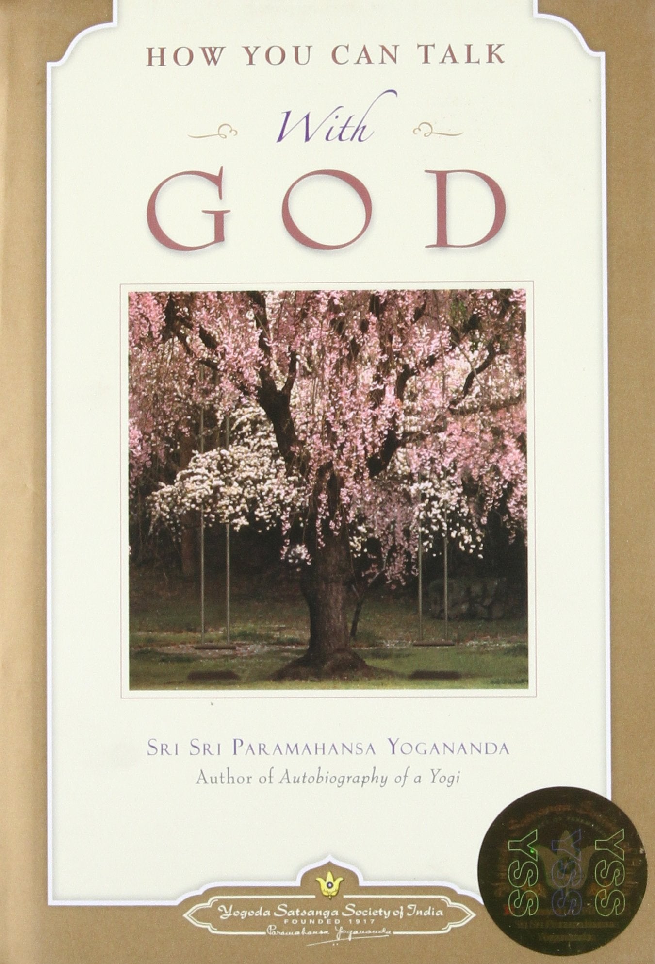 How You Can Talk With God by Paramahansa Yogananda book cover