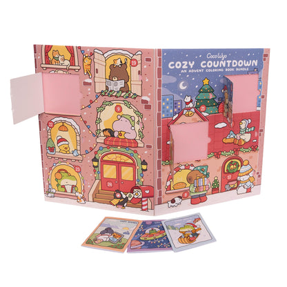 Cozy Countdown: An Advent Coloring Book Bundle