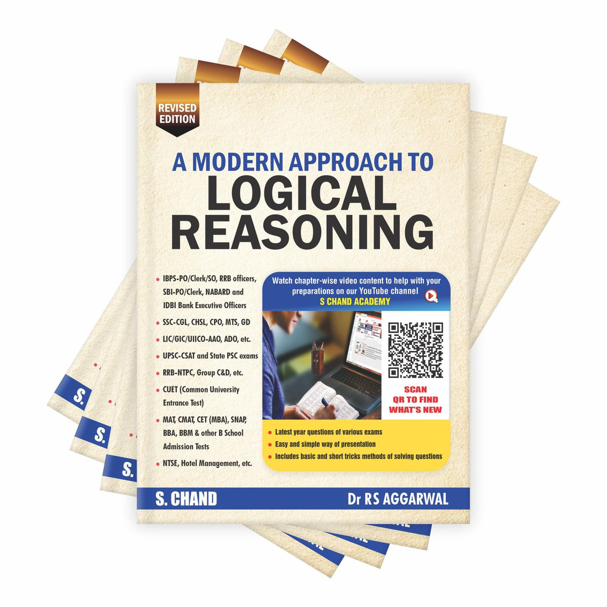A Modern Approach to Logical Reasoning Book For Competitive Exam (New Edition 2026 - 2027) | UPSC, SSC CGL/CHSL/MTS/GD, IBPS SBI Bank PO/Clerk, Railway, Police Constable/SI, CAT/MAT/MBA, Defence Exams