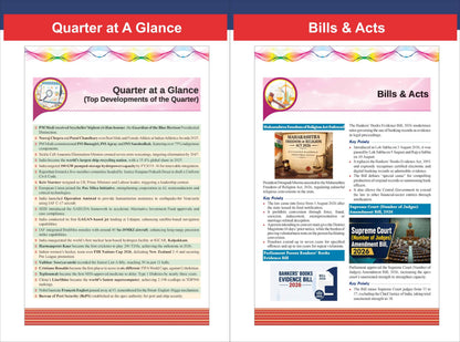 Disha Quarterly Current Affairs 2026 Vol. 3 - July to September for Competitive Exams 10th Edition | General Knowledge/ Awareness | SSC, Bank PO/ Clerk, RRB, UPSC, IAS Prelims & Mains, CDS, NDA