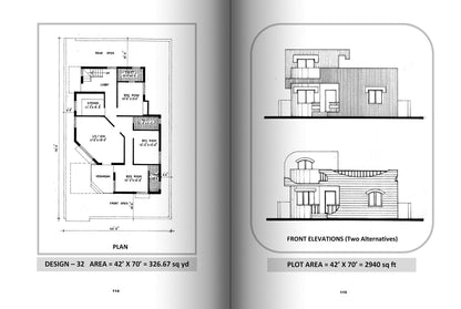 Book of House Plans and Elevations