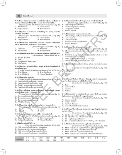 MCQs for Masters in Physiotherapy (MPT) Entrance Examination, 4/E for MPT Aspirants | 3200+ MCQs with Answers and 26 Model Papers | Exercise Therapy, Electrotherapy, and Biomechanics: 1