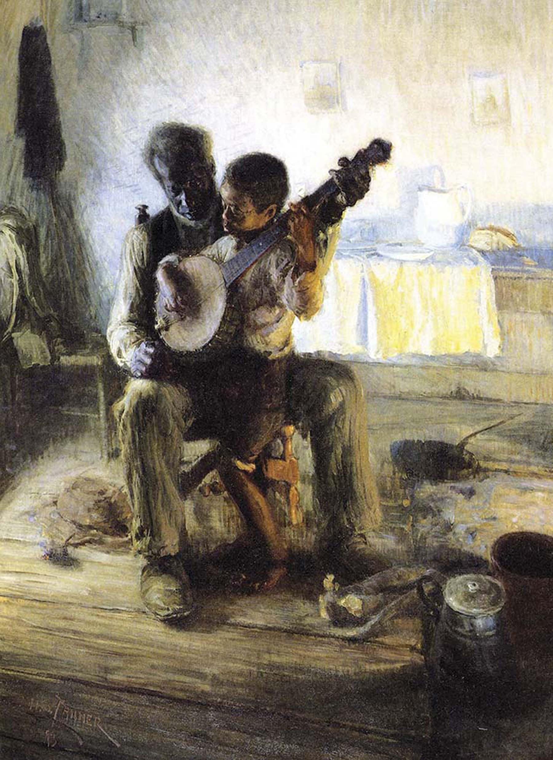 BANJO LESSON NOTEBOOK, THE book cover