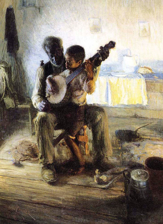BANJO LESSON NOTEBOOK, THE book cover