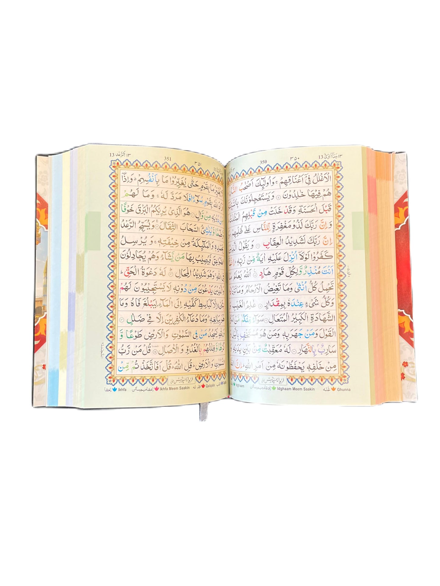 Quran Rainbow Colorcoded No.23 Gold