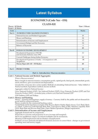 Oswaal CBSE Class 12 Economics Question Bank | Chapter & Topic-wise Solved Papers (2017–2026) | Based on Latest Syllabus (April 2026) | Includes 2026 Papers | For 2027 Exam