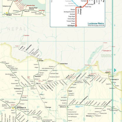 The Great Indian Railway Atlas - 4th Edition