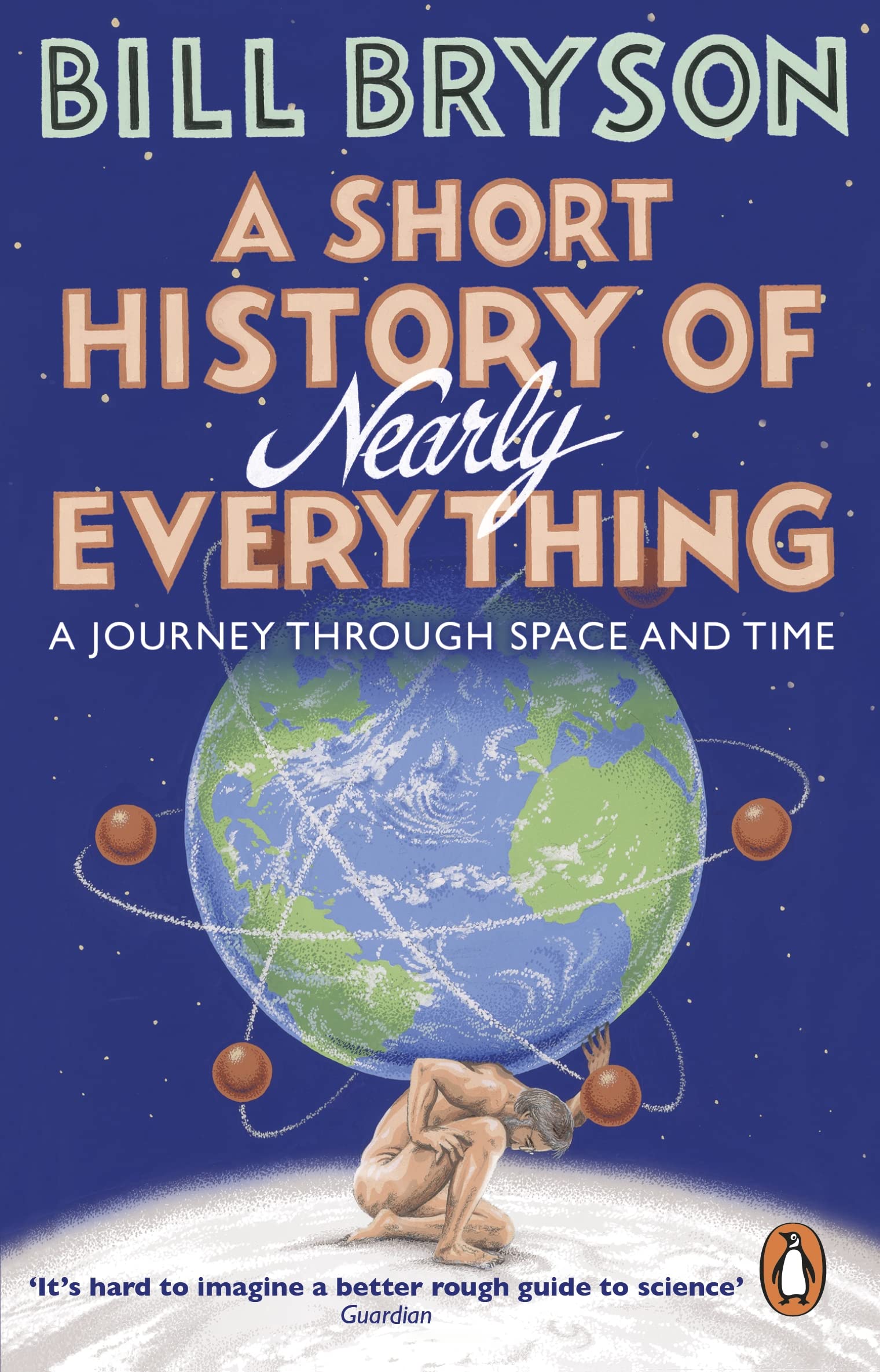 A Short History of Nearly Everything by Bill Bryson book cover