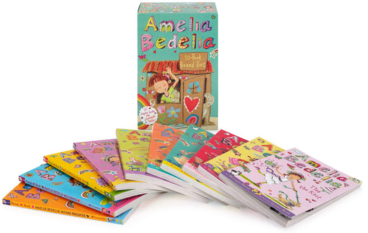 Amelia Bedelia Chapter Book 10Book Box Set by Herman Parish book cover