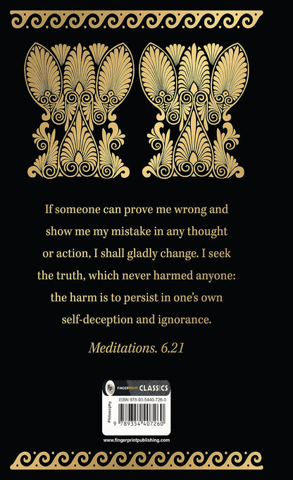 Meditations by Marcus Aurelius (Deluxe Hardbound Edition)