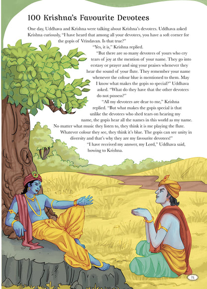 365 Krishna Stories: Tales of Lord Krishna’s Miracles, Wisdom & Devotion | Inspiring Hindu Stories for Kids & Families | Illustrated Storybook from the Bhagavad Gita & Puranas | Ages 8+