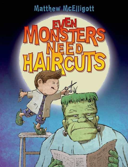 Even Monsters Need Haircuts book cover