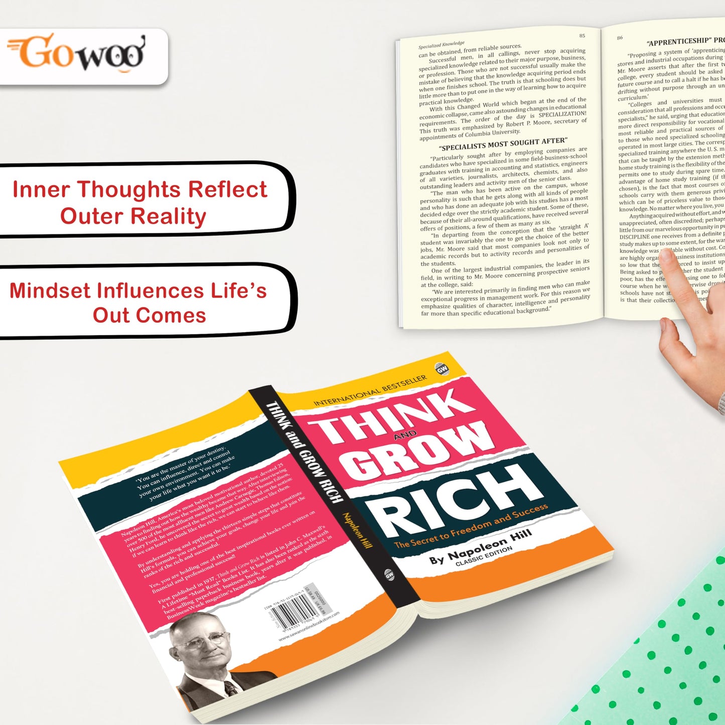 Think & Grow Rich (Paperback) : Timeless Classic for Success, Must-Read Classic Novel, All-Time Best Motivational Book, Educational english novel