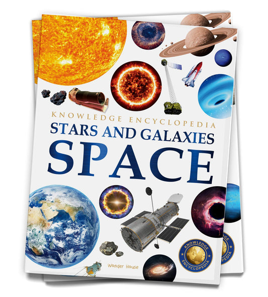 Space - Stars and Galaxies: Knowledge Encyclopedia For Children book cover