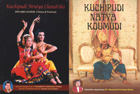 Kuchipudi Nrutya Chandrika and Kuchipudi Natya Koumudi Dance (Certificate Course) Latest Edition| Pack of 2 Books | English Medium