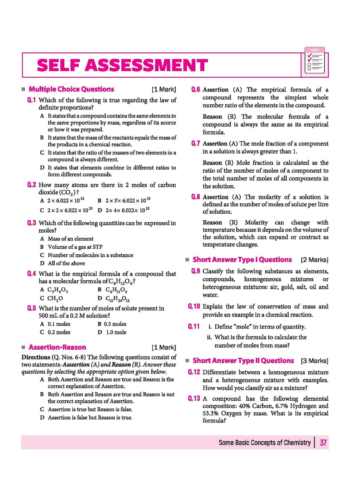 Arihant All in One Chemistry Class 11 for CBSE Exam 2026-27 | NCERT Based Complete Theory, Practice Exercises, CBQs, A-R, Sample Papers & Mind Maps | Revised Edition as per Latest Syllabus