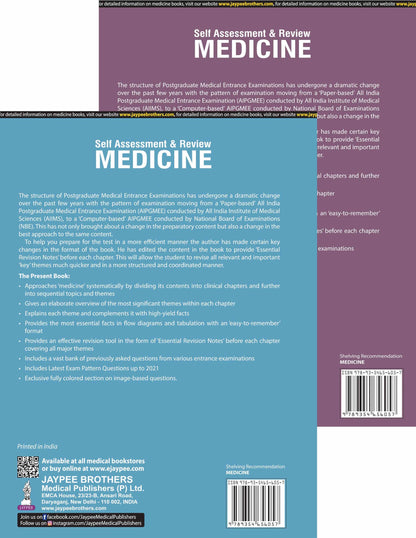 Self Assessment & Review Medicine (2 Vols Set), 14/E for NEET PG, INI-CET and FMGE Aspirants | Image-based Questions, Comparative Tables, Latest Exam Pattern MCQs, and NEET PG Solved Questions