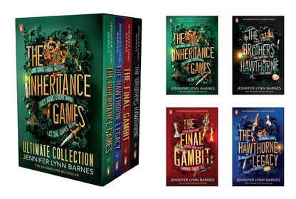 The Inheritance Games Ultimate Boxset: The Inheritance Games, The Hawthorne Legacy, The Final Gambit & The Brothers Hawthorne | Bestselling YA Mystery Series