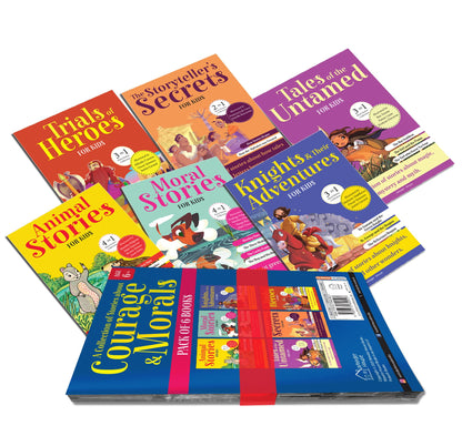 A Collection Of Stories About Courage And Morals (Pack Of 6 Books)