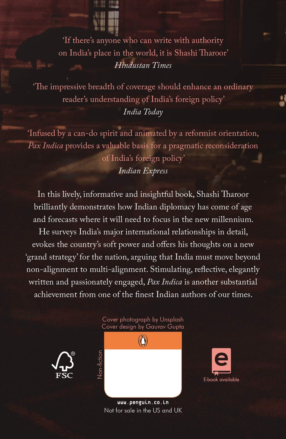 Pax Indica: India and the World of the 21st Century