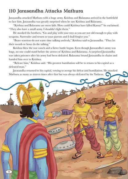 365 Krishna Stories: Tales of Lord Krishna’s Miracles, Wisdom & Devotion | Inspiring Hindu Stories for Kids & Families | Illustrated Storybook from the Bhagavad Gita & Puranas | Ages 8+
