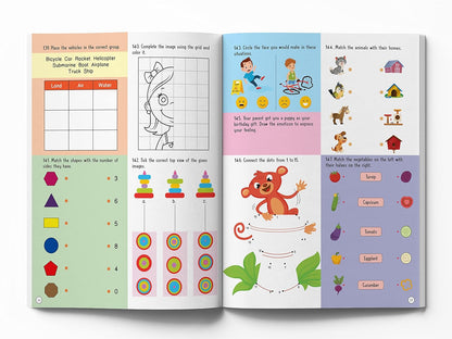 Children’s Early Learning & Activity Bestseller Combo (6 Books Set)