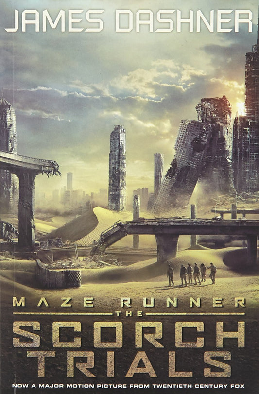 The Maze Runner #02 Scorch Trials Movie Tie-in by James Dashner (Author) book cover