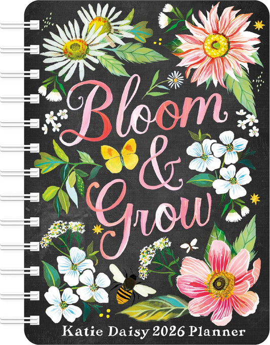 Katie Daisy 2026 Weekly Planner Calendar: Bloom & Grow 