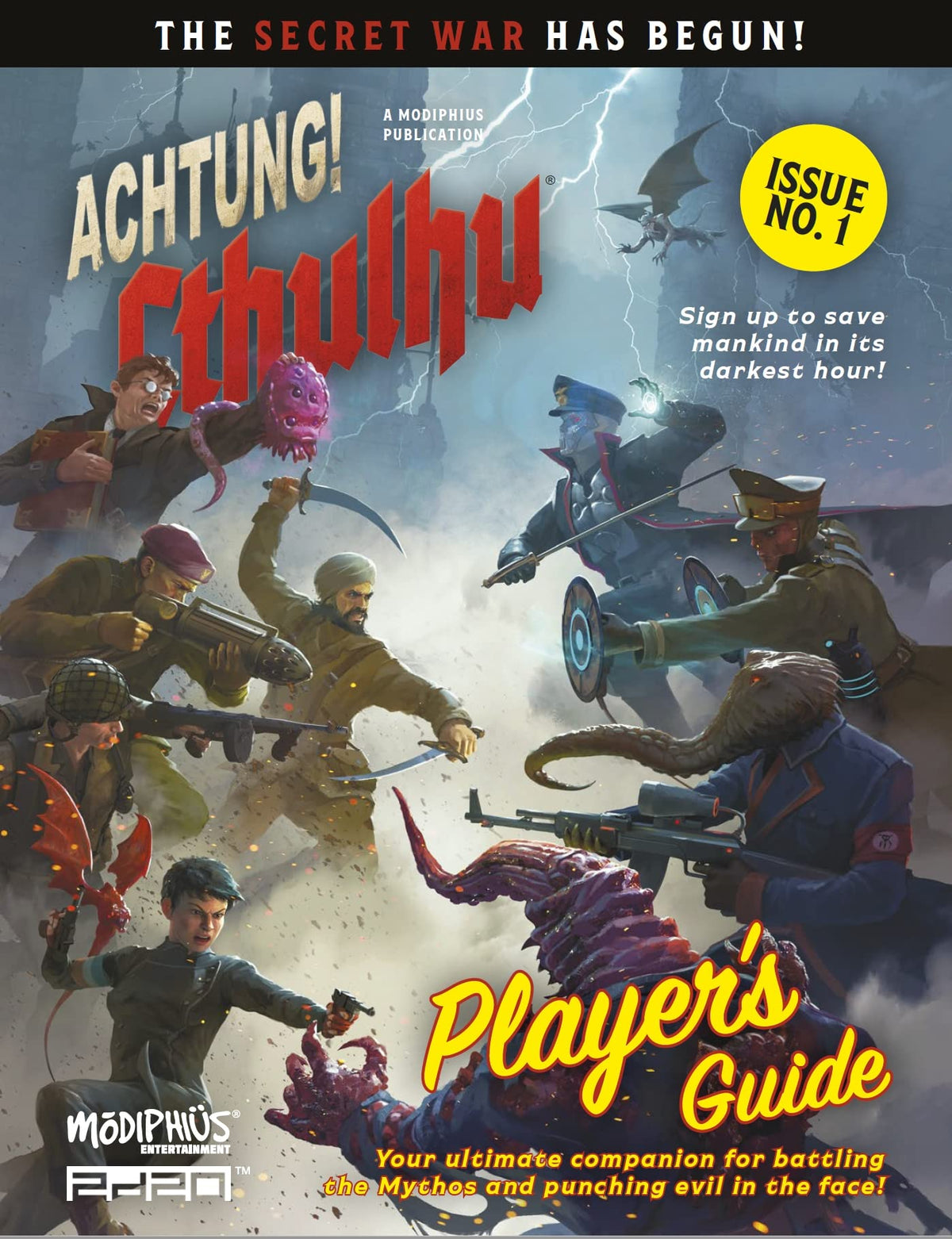 Modiphius Achtung! Cthulhu 2d20: Player's Guide