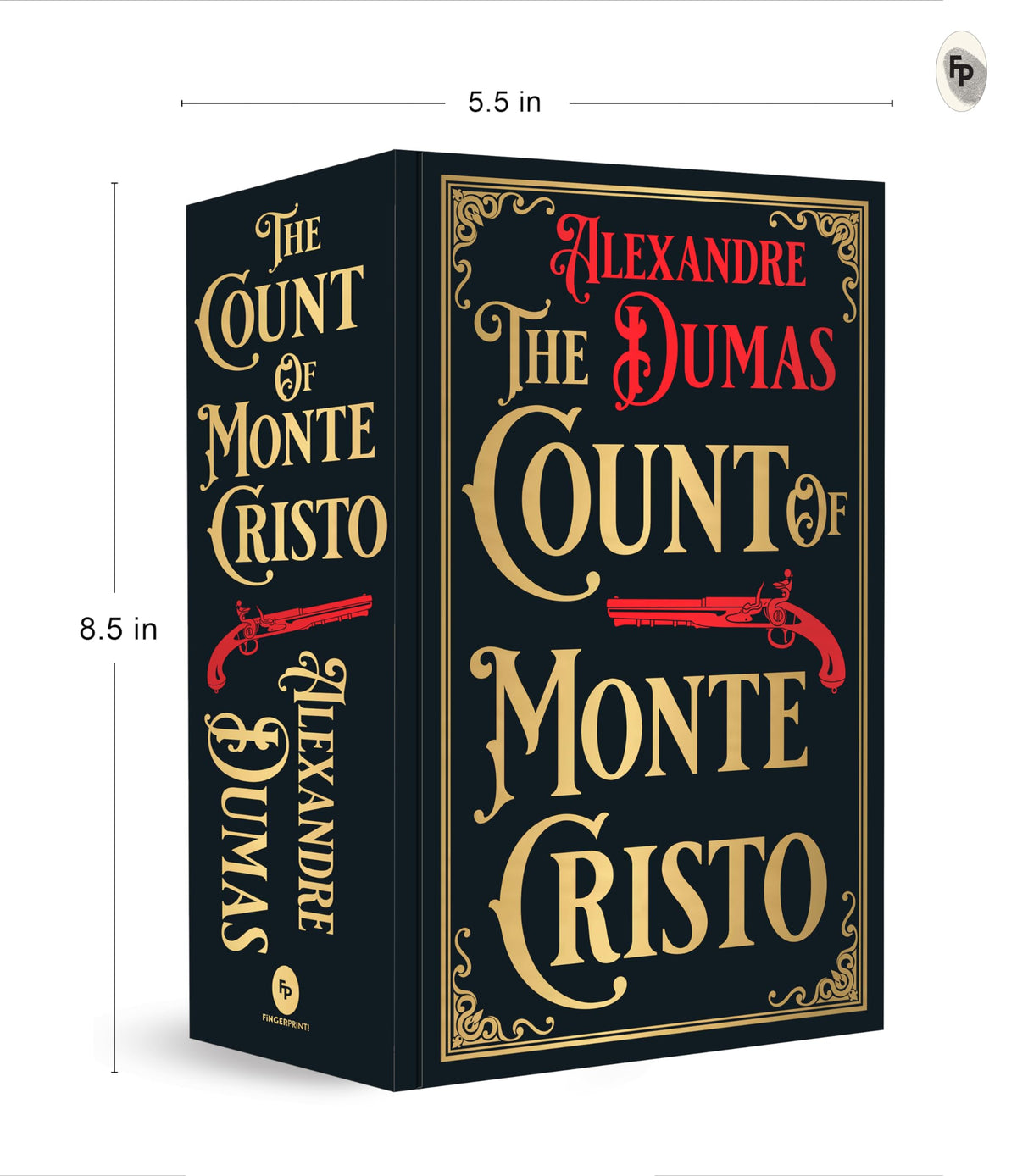 The Count of Monte Cristo (Deluxe Hardbound Edition) (Fingerprint! Classics)