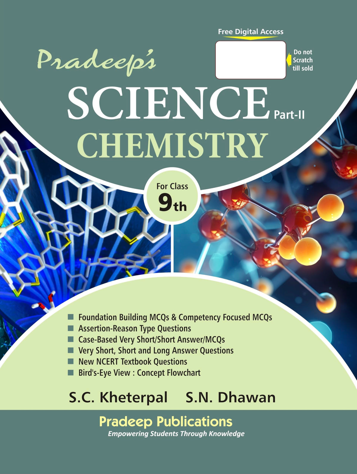 Pradeep's Science Part - II Chemistry for Class 9 - Examination 2026-27