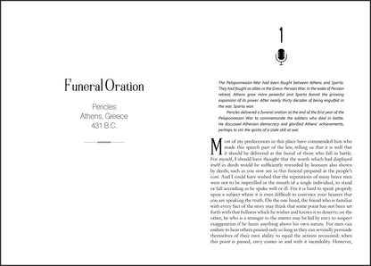 Worlds Greatest Speeches (Deluxe Hardbound Edition)