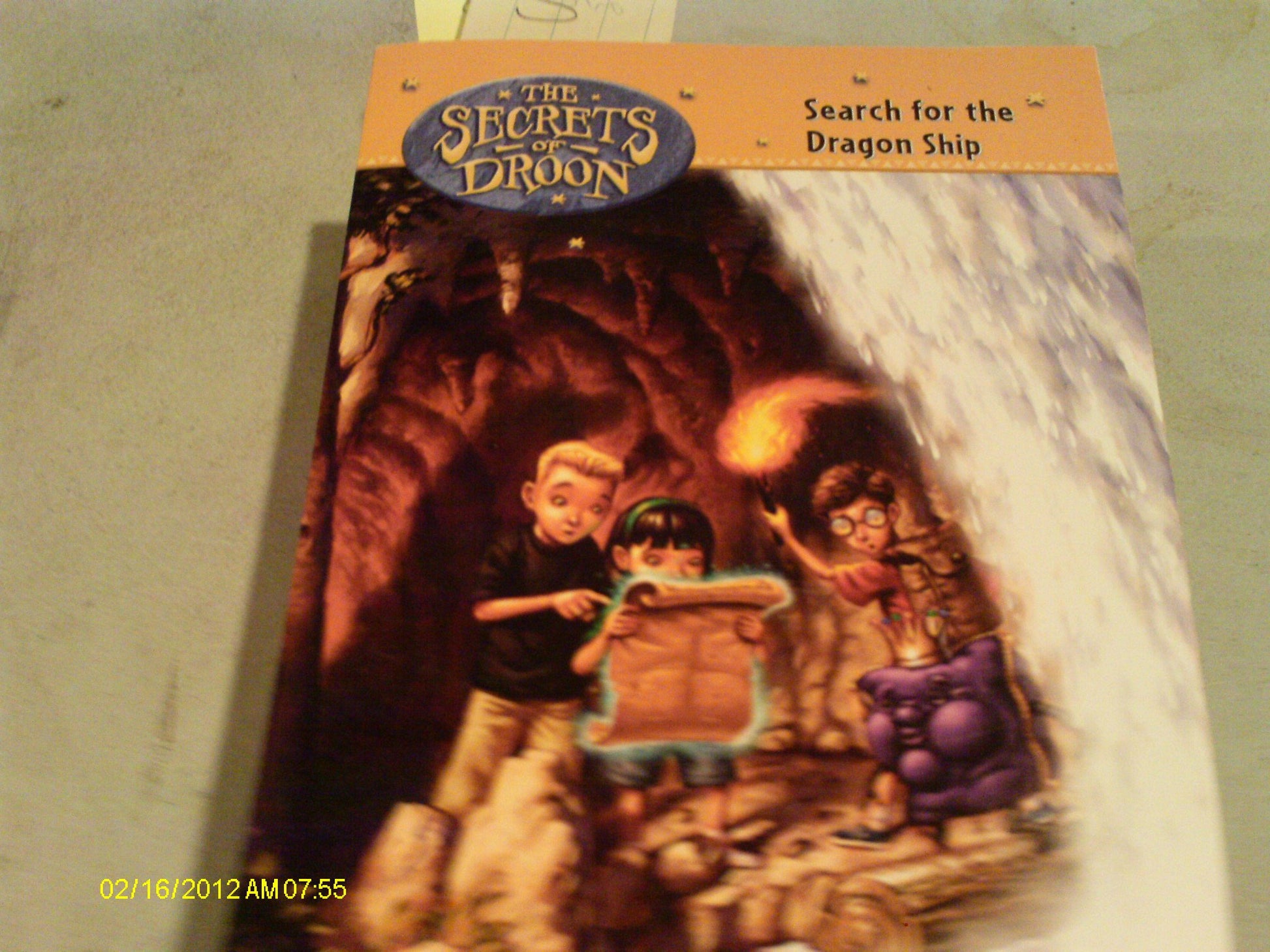 SECRETS OF DROON #18 SEARCH FOR THE DRAGON SHIP book cover