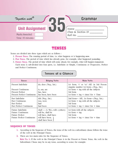 Together with 100 Plus Prep CBSE Question Bank Class 9 English (Kaveri) POW R2 for 2026-27 board exams| includes Solved Board Examination Paper 2026, ... PYQs & Practice Papers for 2027 Board Exams