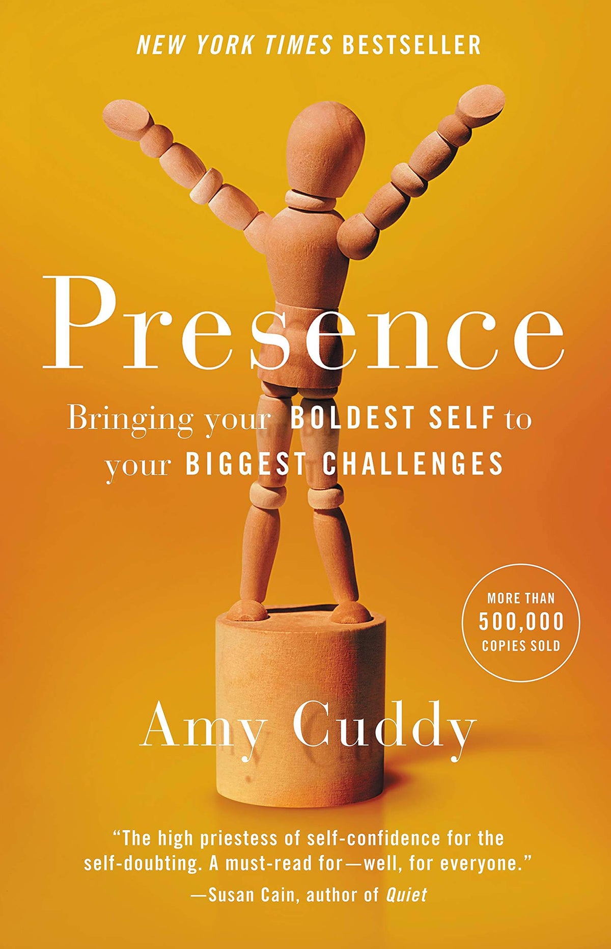 Presence: Bringing Your Boldest Self to Your Biggest Challenges (Large Print) book cover