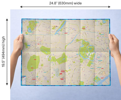 Lonely Planet Tokyo City Map: Durable, Waterproof, Easy-Fold Planning Map with Attractions & Walking Tours (Compact City Planning Maps)