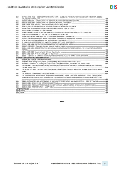 Handbook on Applicable EHS Regulatory Laws for Industries