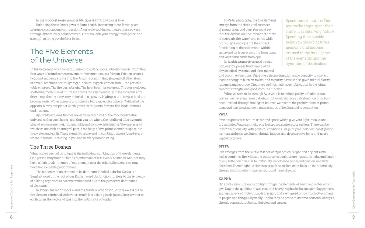 Ayurveda Cooking for Beginners: An Ayurvedic Cookbook to Balance and Heal