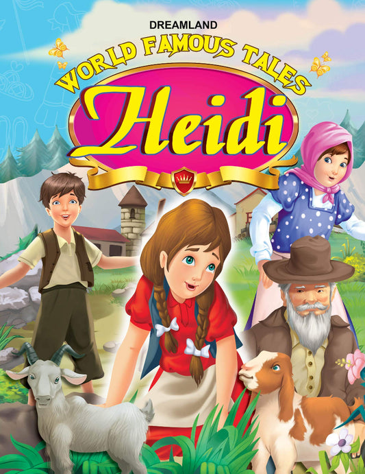 30. World Famous Tales  - Heidi book cover