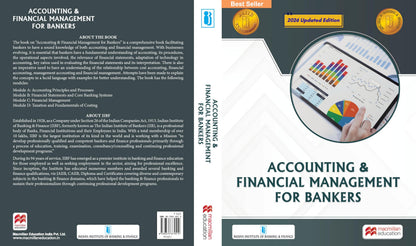 Macmillan Education Accounting and Financial Management for Bankers JAIIB Courseware | JAIIB 2026 updated Edition | JAIIB Exam preparation by IIBF (IIBF JAIIB Exam)