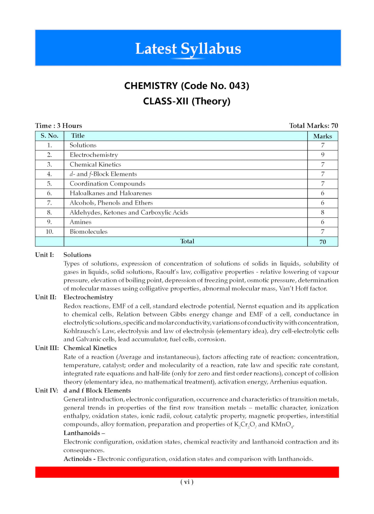 Oswaal CBSE Class 12 Chemistry Question Bank | Chapter & Topic-wise Solved Papers (2017–2026) | Based on Latest Syllabus (April 2026) | Includes 2026 Papers | For 2027 Exam