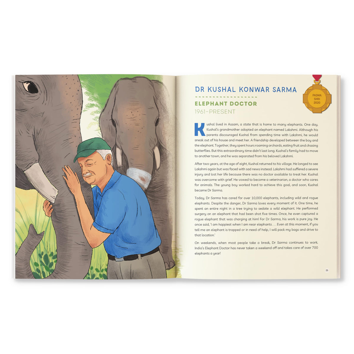 The Padmas: Fifty Stories of Perseverance | Illustrated Biographies of Padma Awardees | A.P.J. Abdul Kalam, Indra Nooyi, Milkha Singh and more | Ages 8+
