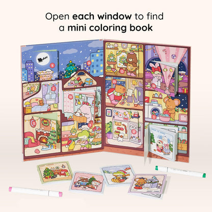 Cozy Countdown: An Advent Coloring Book Bundle